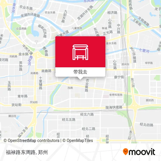 福禄路东周路地图