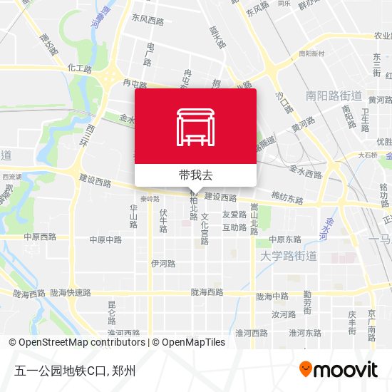 五一公园地铁C口地图