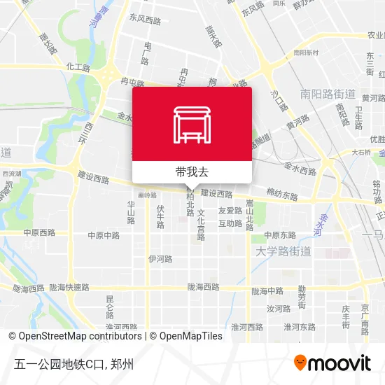 五一公园地铁C口地图