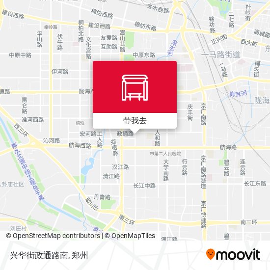 兴华街政通路南地图