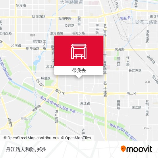 丹江路人和路地图