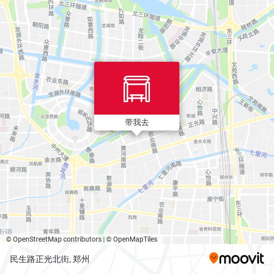 民生路正光北街地图