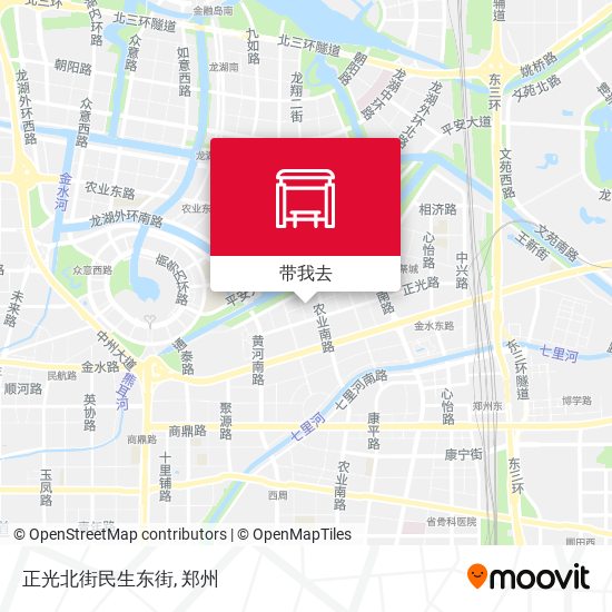 正光北街民生东街地图