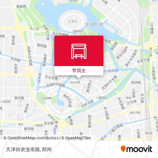 天泽街农业东路地图