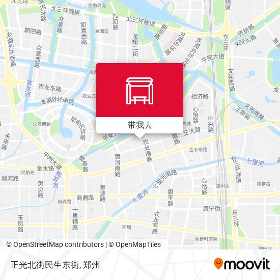 正光北街民生东街地图