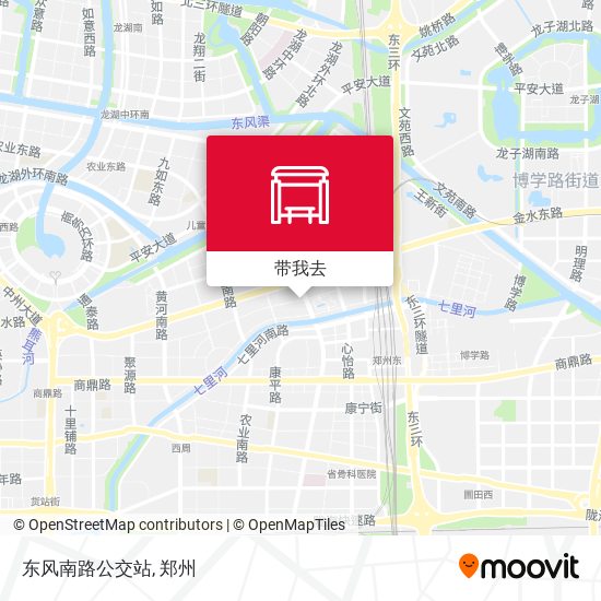 东风南路公交站地图