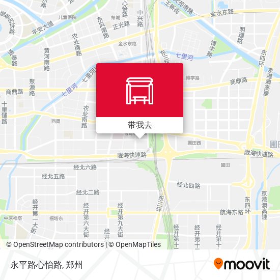 永平路心怡路地图
