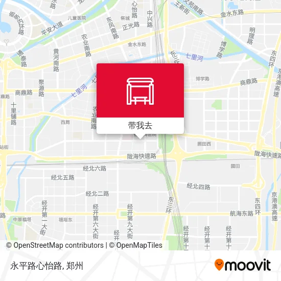 永平路心怡路地图
