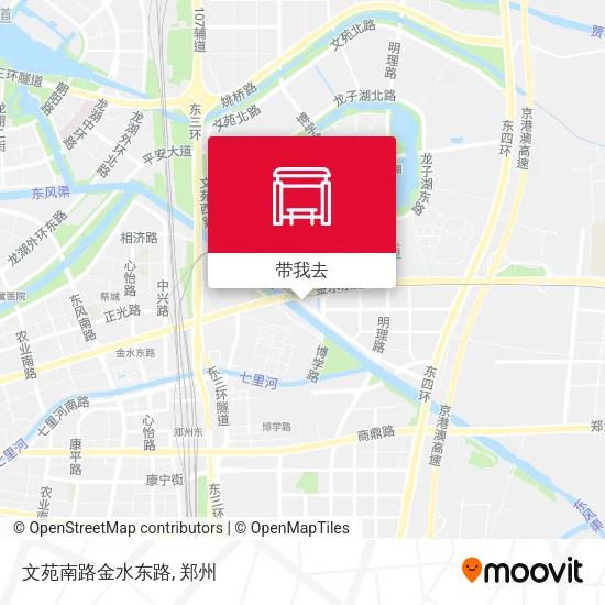 文苑南路金水东路地图