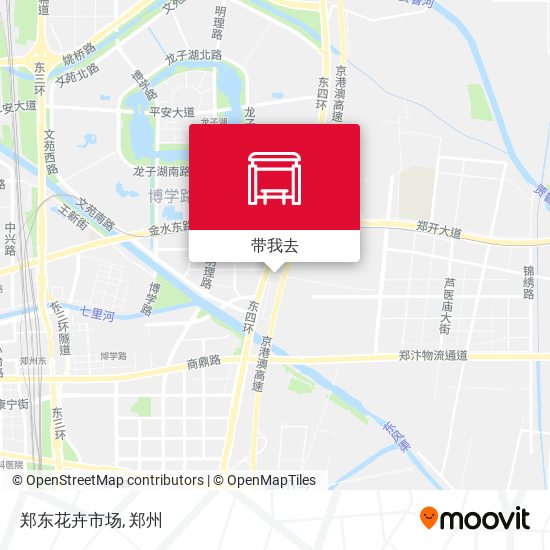 郑东花卉市场地图