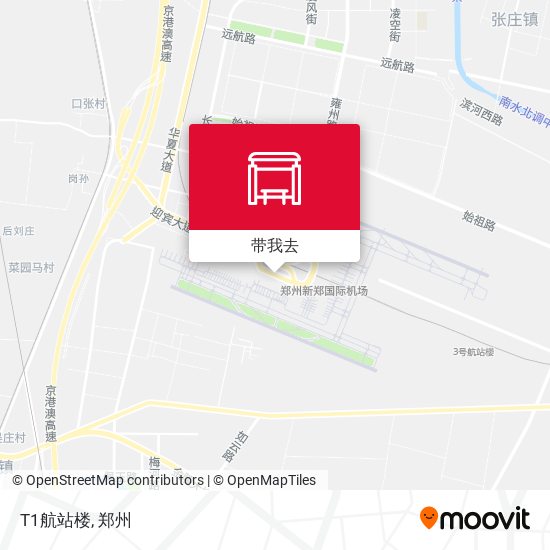 T1航站楼地图