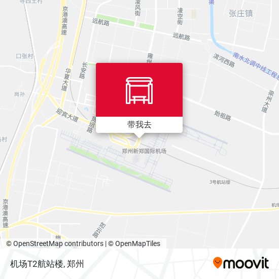 机场T2航站楼地图