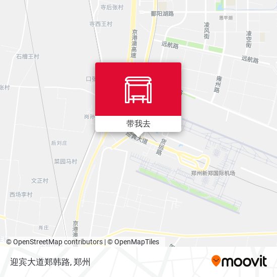 迎宾大道郑韩路地图