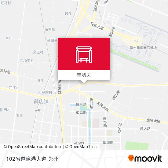 102省道豫港大道地图