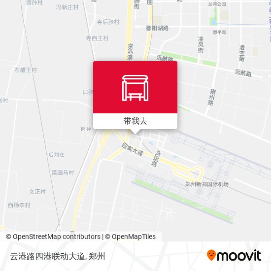 云港路四港联动大道地图