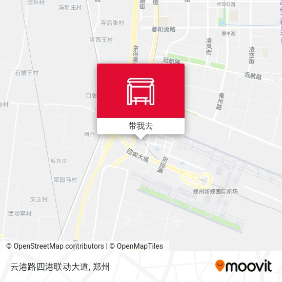 云港路四港联动大道地图