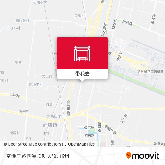 空港二路四港联动大道地图