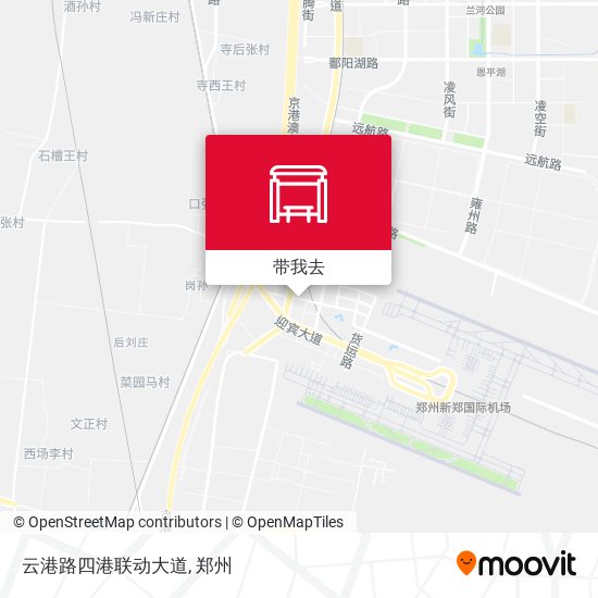 云港路四港联动大道地图