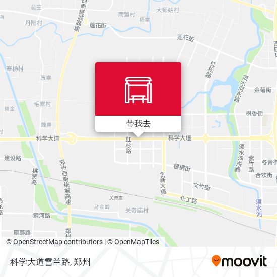 科学大道雪兰路地图