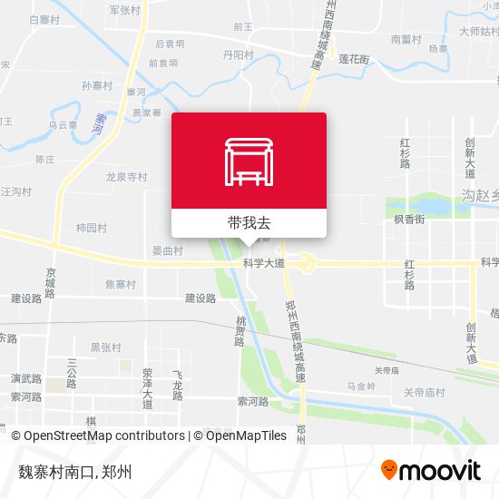 魏寨村南口地图