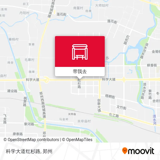 科学大道红杉路地图