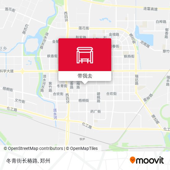 冬青街长椿路地图