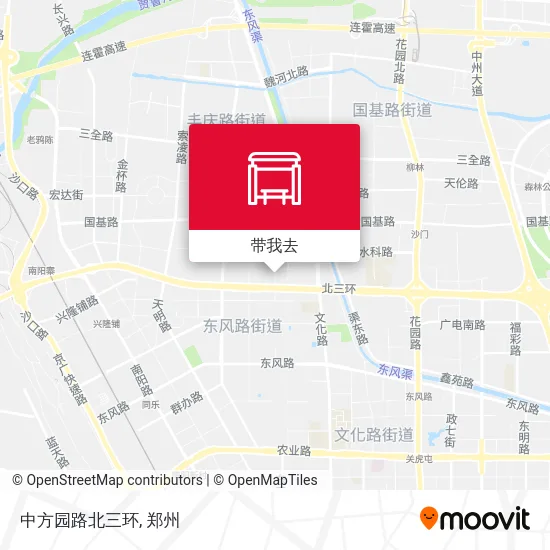 中方园路北三环地图