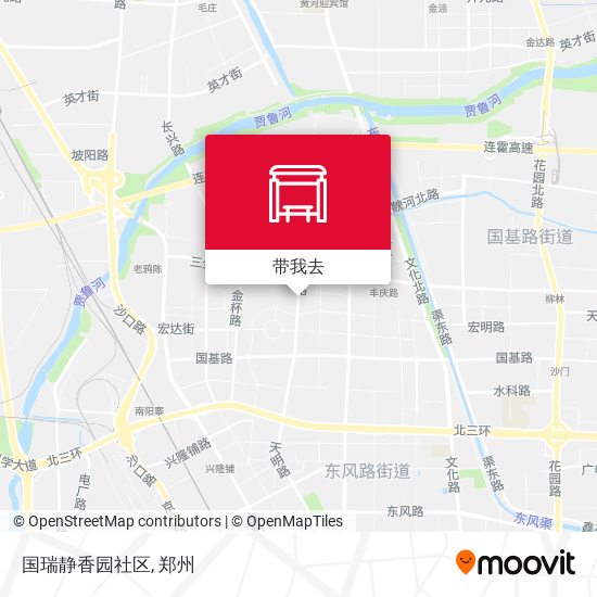 国瑞静香园社区地图