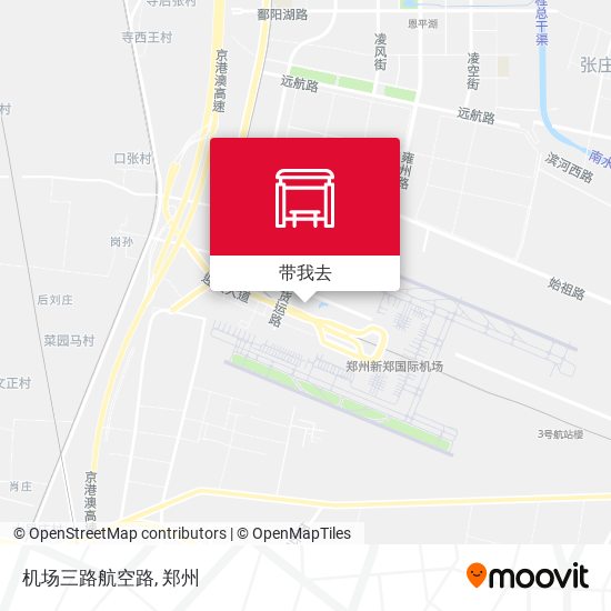 机场三路航空路地图