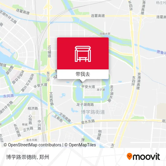 博学路崇德街地图