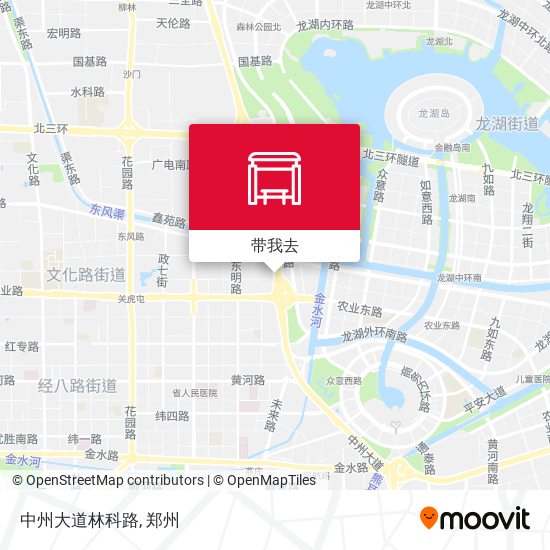 中州大道林科路地图