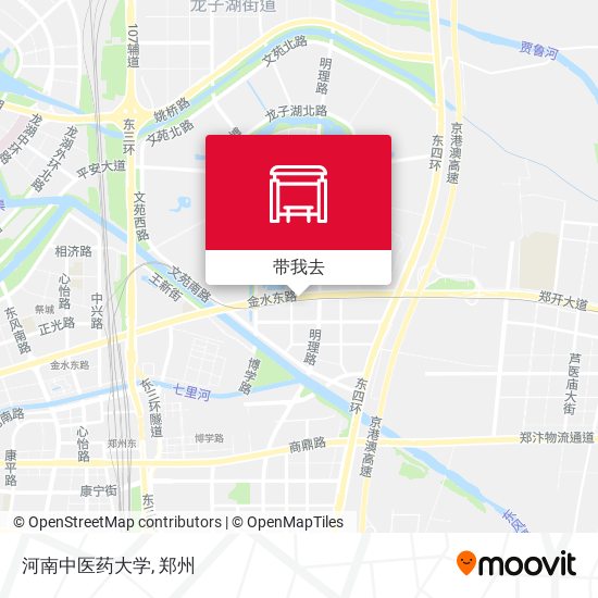 河南中医药大学地图
