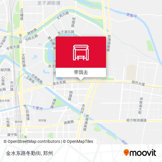 金水东路冬勤街地图