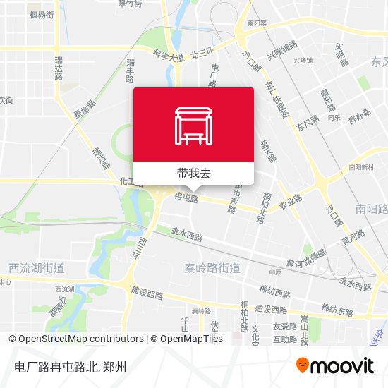 电厂路冉屯路北地图