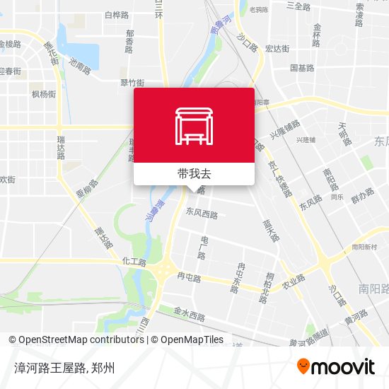 漳河路王屋路地图