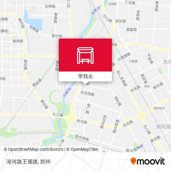 漳河路王屋路地图