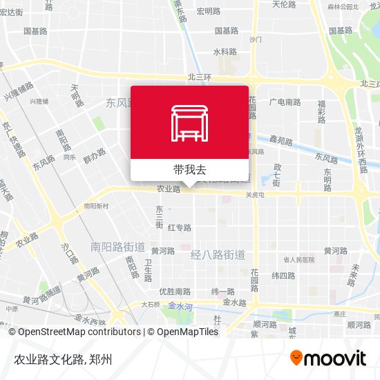 农业路文化路地图