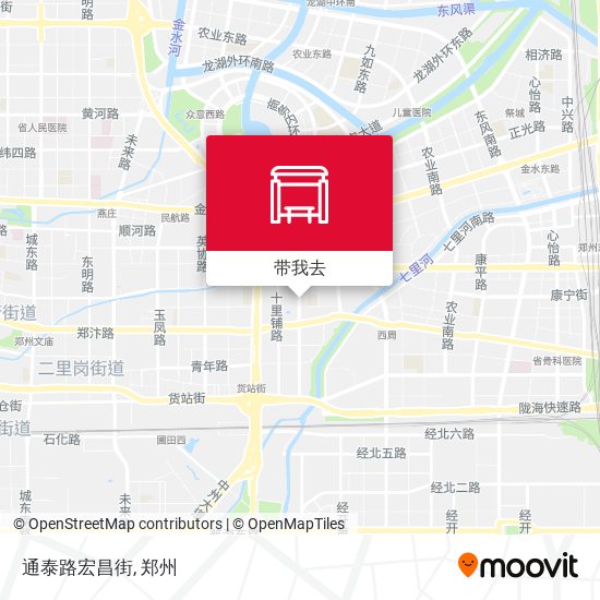 通泰路宏昌街地图