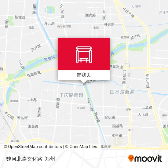 魏河北路文化路地图