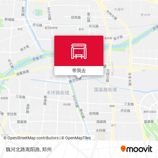 魏河北路嵩阳路地图