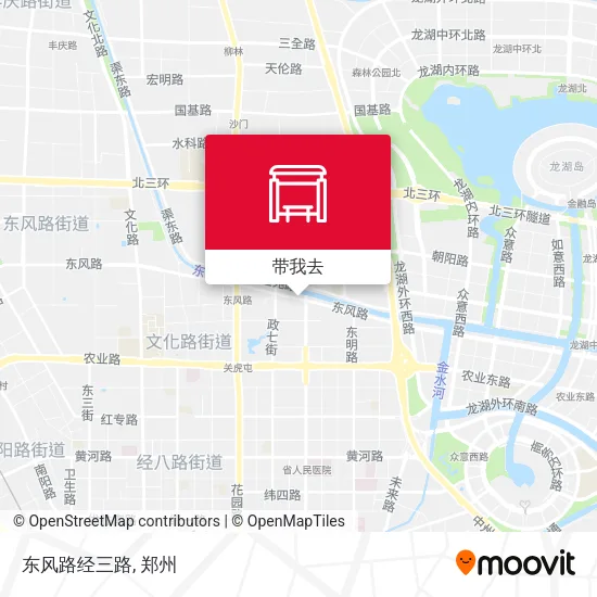 东风路经三路地图
