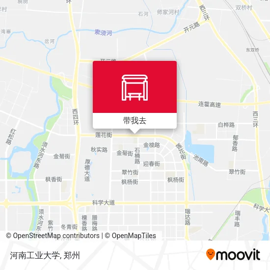 河南工业大学地图