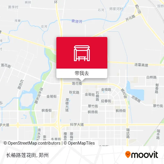 长椿路莲花街地图