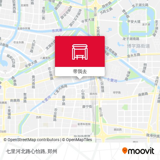 七里河北路心怡路地图