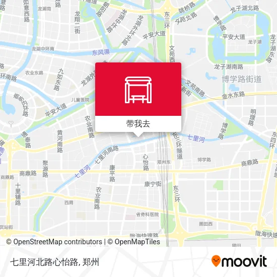 七里河北路心怡路地图