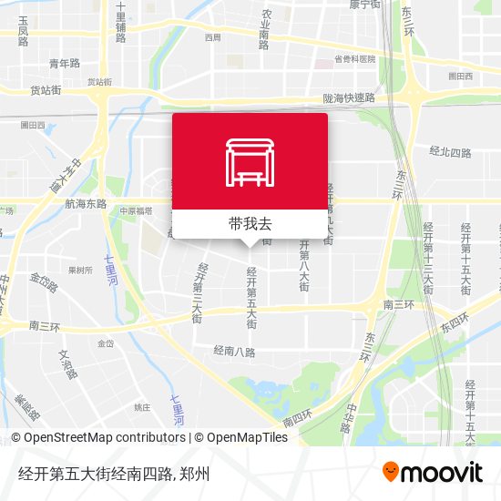 经开第五大街经南四路地图