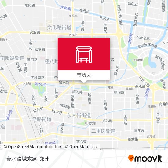 金水路城东路地图