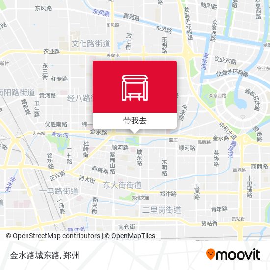 金水路城东路地图