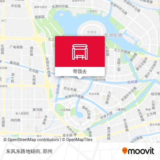 东风东路地锦街地图