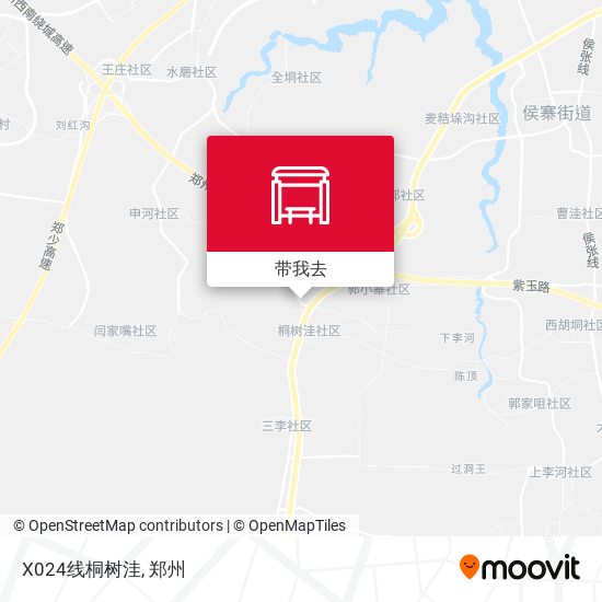 X024线桐树洼地图